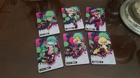 nfc tag game cards marina splatoon 2|Splatoon 2 Amiibo Cards for sale .